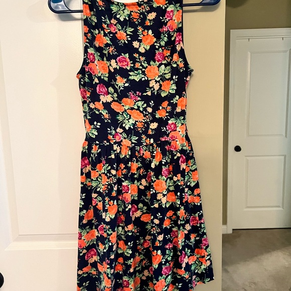 Rue21. Small. Blue & Floral Sundress. - Picture 2 of 4